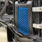 2018~ Softail радиатор покрытие core защита голубой 