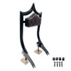 M8 Softail L Ray съемный поддержка спины, "спинка" "пассажирская спинка" красный двойной бриллиант накладка блеск черный CMC