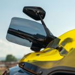 クロックワークス フレア・ハンドガード (ダークスモーク) ケーブルクラッチ車用