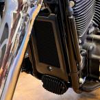  часы Works маслоохладитель защита ( черный ) M8 Softail 