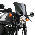 ナショナルサイクル N2835-002 national cycle(ナショナル サイクル) MOHAWK ウインドシールド ダークスモーク ストレートアーム ブラック