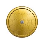  оригинал гараж Moto раунд * воздухоочиститель покрытие соты ( Gold )