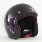 ショッピングjam JGシリーズ GHOST ゴーストフレイム ジェットヘルメット パープル 72JAM