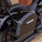 ハーレー M8 ローライダー/S Darkin 32L クイックマウント・ラージサドルバッグ (グロスブラック) Viking Bags