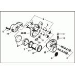 [PMC.Inc] Z1/Z2 STD суппорт ремонт детали стикер KZ750/1000 PMC