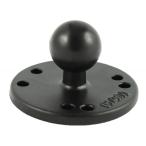 RAM MOUNT/ Ram крепление 2.5 дюймовый раунд основа 1 дюймовый мяч RAM-B-202U