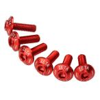 ZETA/ Gita экран болт красный 6pcs ( номер товара ZS88-1062)