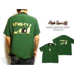 Style Eyes スタイルアイズ ボウリングシャツ "KFMB-TV" レーヨン SE38075