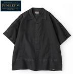 ペンドルトン シャツ 半袖 PENDLETON S/S エンブロイダリーオープンカラーシャツ 19802373 メンズ 半袖シャツ 刺繍 ハーディング Harding