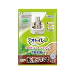 ショッピング猫 トイレ ４個セット　ユニ・チャーム デオトイレ消臭・抗菌チップ天然木 飛び散らないねこ型チップ 4.0L