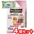ショッピングシルコット 【今ならシルコットウェットプレゼント】ユニ・チャーム 4個セット ベストバランスふっくら仕立てミニチュア・ダックスフンド用13歳以上用 1.7kg 4520699679791