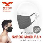 NAROO MASK ナルーマスク FU+ ライトグレー - ASIA PACIFIC TRADING ※メール便対応商品