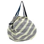 Yahoo! Yahoo!ショッピング(ヤフー ショッピング)マーナ　shupatto　コンパクトバッグ　斜ストライプ　Mサイズ - マーナ