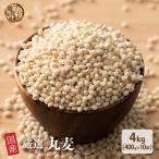 セール 国産 丸麦 4kg(400g×10袋) 大麦 雑穀 雑穀米 ダイエット 置き換え 食品 食物繊維 送料無料 ヘルシー&スマイル 爆買
