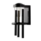 Yahoo! Yahoo!ショッピング(ヤフー ショッピング)パイプチャイム ブラック 引き戸・ドア兼用 AP-012B チャイム 玄関チャイム 引戸用 ドア用 チャイム玄関 ドアチャイム 引戸チャイム 玄関 引戸 音 ドア