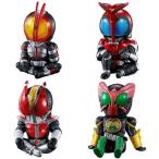 BANDAI まちぼうけ 仮面ライダーの場合 × 全4種セットフルコンプ ガチャガチャ カプセルトイ 仮面ライダー コンプリート
