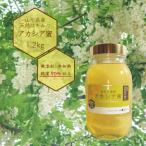 純粋はちみつ アカシア 1.2kg アカシヤ 蜂蜜 国産 山形県産 非加熱 無添加 純度90%以上 令和7年産 送料無料(一部地域を除く)