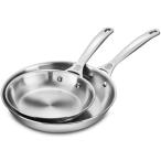 Le Creuset ル・クルーゼ 20&26cm フライパン2個セット (ステンレススチール) 8&10inch