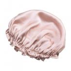 シルクのナイトキャップ　ピンク ヘアキャップ 就寝用 シルク100% 天然 就寝用 シルクナイトキャップ ヘアキャップ シルク100% 天然 シルクナイトキャップ
