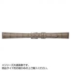 MIMOSA(ミモザ) 時計バンド SY型押ワニ 14mm グレージュ (美錠:銀) CSY-GG14