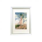 ショッピングアート作品 アートフレーム カルメ A4/A5 WH 106619