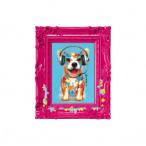  масло краска искусство ~ краска декоративный элемент рама серии ~[DJ собака ] OP-05813
