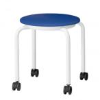 藤沢工業(TOKIO)　スツール　JBM-C36TL-S インディゴブルー(レザー)　5脚入