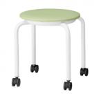 藤沢工業(TOKIO)　スツール　JBM-C36TL-S リーフグリーン(レザー)　5脚入