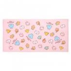 犬飼タオル PT70-B ぽかんとたん　ぽかんとたんとおともだちシャーリング染料プリント バスタオル