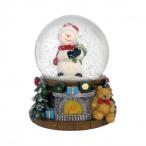 スノードームファイヤープレイススノーマン