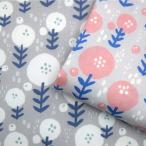 tsukushi ブロード シンプルでかわいい 北欧風 Dot flower  コットン100％ 生地 布 綿 デジタルプリント ルームウェア 服 バッグ 花柄 タンポポ 小物 …