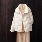 ダウンジャケット レディース ダウンコート インナーダウン トップス 中綿 小さいサイズ 大きいサイズ 軽量 暖かい ショート丈 アウター 大人婦人 おしゃれ 防寒