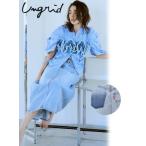 Ungrid アングリッド ポケットリメイクデニムロングスカート 25春夏. 112520841801 マキシスカート (11%OFF&PT5倍)