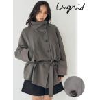 ショッピング春夏 (期間限定10%OFF) Ungrid  / アングリッド  スタンドカラーミドル丈トレンチコート  26春夏予約 112610020001 入荷予定 : 2月中旬〜