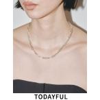 TODAYFUL/トゥデイフル Middle Chain Neclace (Silver925) 25春夏 12320917 12410909