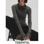 (セール50%OFF) TODAYFUL / トゥデイフル  Boatneck Rib Knit  25春夏 12510505