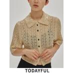 TODAYFUL トゥデイフル Lace Knit Shirts 25春夏予約 12510516 入荷予定 _ 5月中旬〜