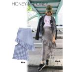 Honey mi Honey / ハニーミーハニー design ginghamcheck skirt 18春夏. 18S-TA-41レディース 50%OFF