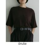 anuke / アンヌーク Pocket Over T-shirts★ 25春夏 62510621