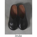 (受注会~4/30 PT5倍) anuke / アンヌーク Ecoleather Heel Slip-ons★ 25秋冬予約 62521021 入荷予定 _ 8月中旬〜