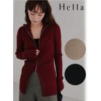 Hella / ヘラ zip up rib knit 25秋冬予約 h253-95 入荷予定 _ 10月上旬〜 (10%OFF&PT5倍)