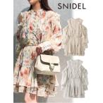 (セール50%OFF) snidel / スナイデル  シフォンフリルミニワンピース  24秋冬 SWFO244271