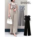 (セール60%OFF&PT5) snidel / スナイデル ラッフルボレロコンビネゾン 25春夏 SWFO251121