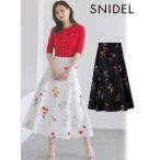 snidel / スナイデル フレアプリントスカート 25春夏.予約 SWFS252169 入荷予定 _ 5月下旬〜(10%OFF&5倍PT)