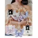ショッピングシュシュ (期間限定10%OFF&300円OFF) snidel / スナイデル  リボンシュシュキャットチャーム  26春夏 SWGG261609