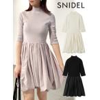 snidel / スナイデル  バルーンドッキングミニワンピース  24春夏 SWNO241099 (12%OFF&PT5倍)