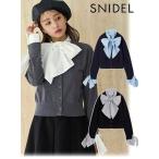 snidel / スナイデル ボウタイドッキングニットプルオーバー 25秋冬予約 SWNT254229 入荷予定 _ 10月下旬〜 (10%OFF&PT5)