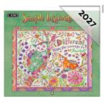 2027年 USA LANG社製カレンダー SIMPLE INSPIRATIONS