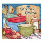 2026年 USA ラングカレンダー (American Kitchen)アメリカンキッチン LANG社カレンダー カントリーカレンダー お花 フラワー ニワトリ キッチン用品