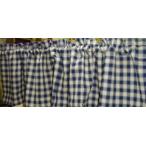  Country проверка * короткие занавески (30cm) оборка нет / темно-синий 